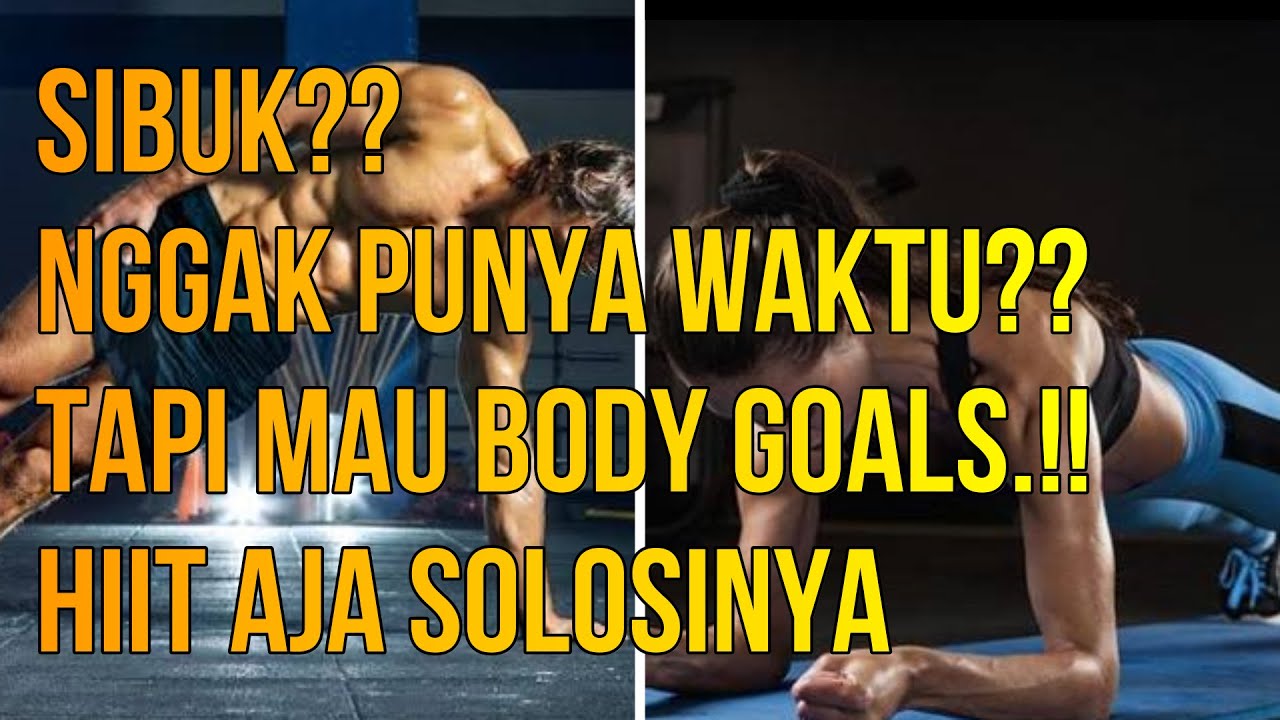 CARA LANGSING SELAIN KE GYM, ADA ?? BISA KOK HIIT AJA ..!!!TAPI YAKIN KAMU SANGGUP??