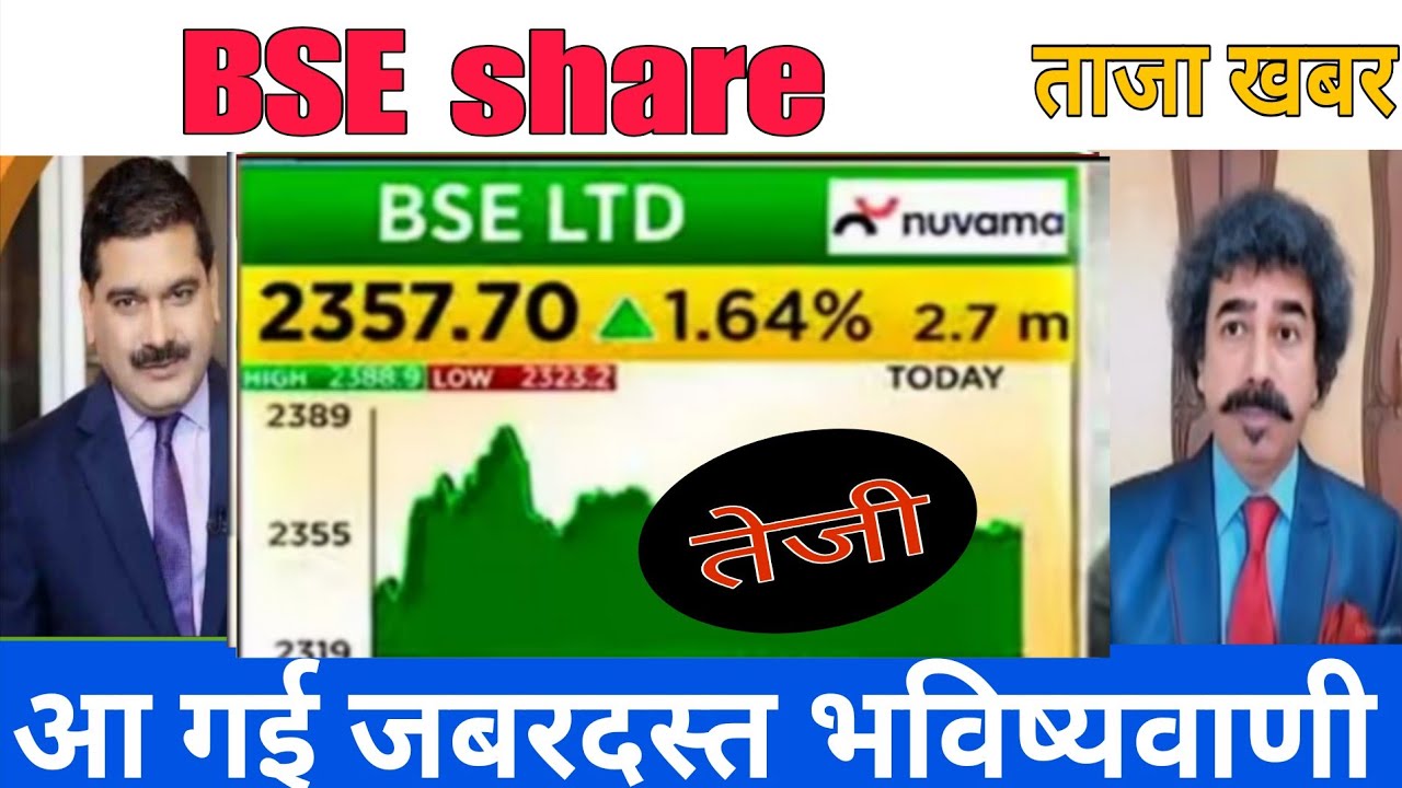 BSE share latest news today / BSE share analysis today 