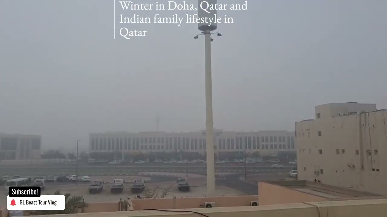 Doha ki sardi aur fog in winter ❄️  febuary 2026 😍