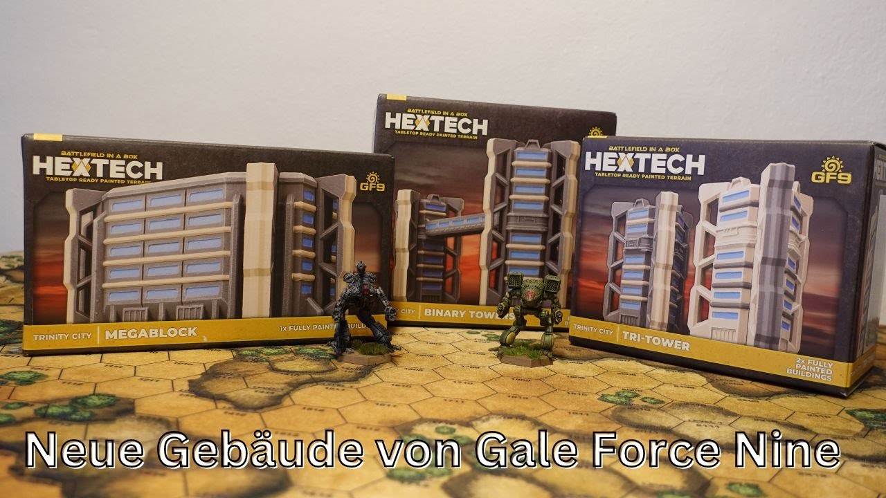 Hextech - neue Gebäude von Gale Force Nine