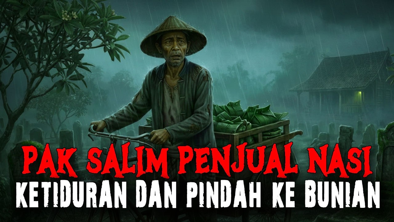 KISAH NGERI - SEORANG PENJUAL NASI BUNGKUS KELILING KETIDURAN DAN MASUK KE DUNIA GAIB