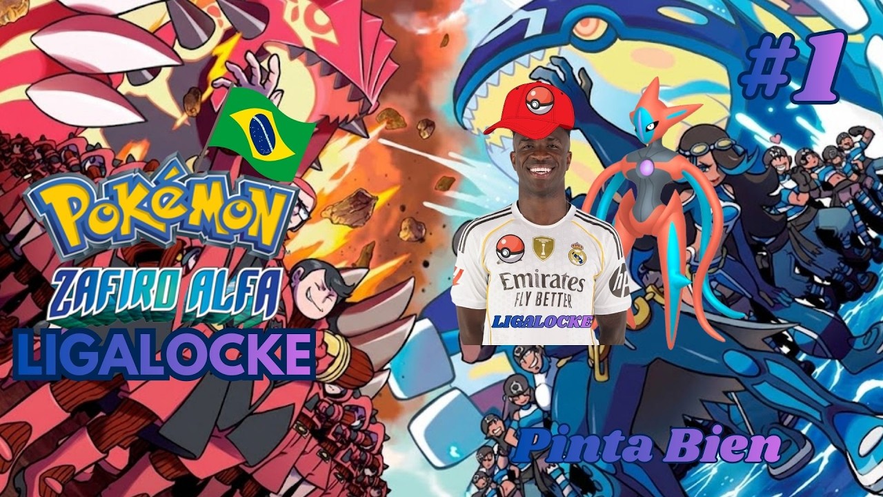 Ahora Me Toca  A Mi!!! // Pokemon Zafiro Alfa LigaLocke Episodio 1