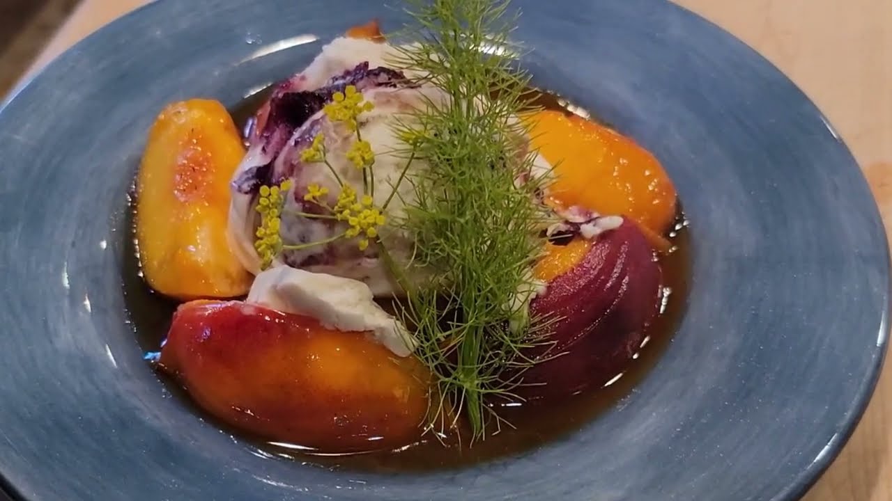 Peach Flambé tutorial by Heartline Heaven! #Homemade #peachflambe