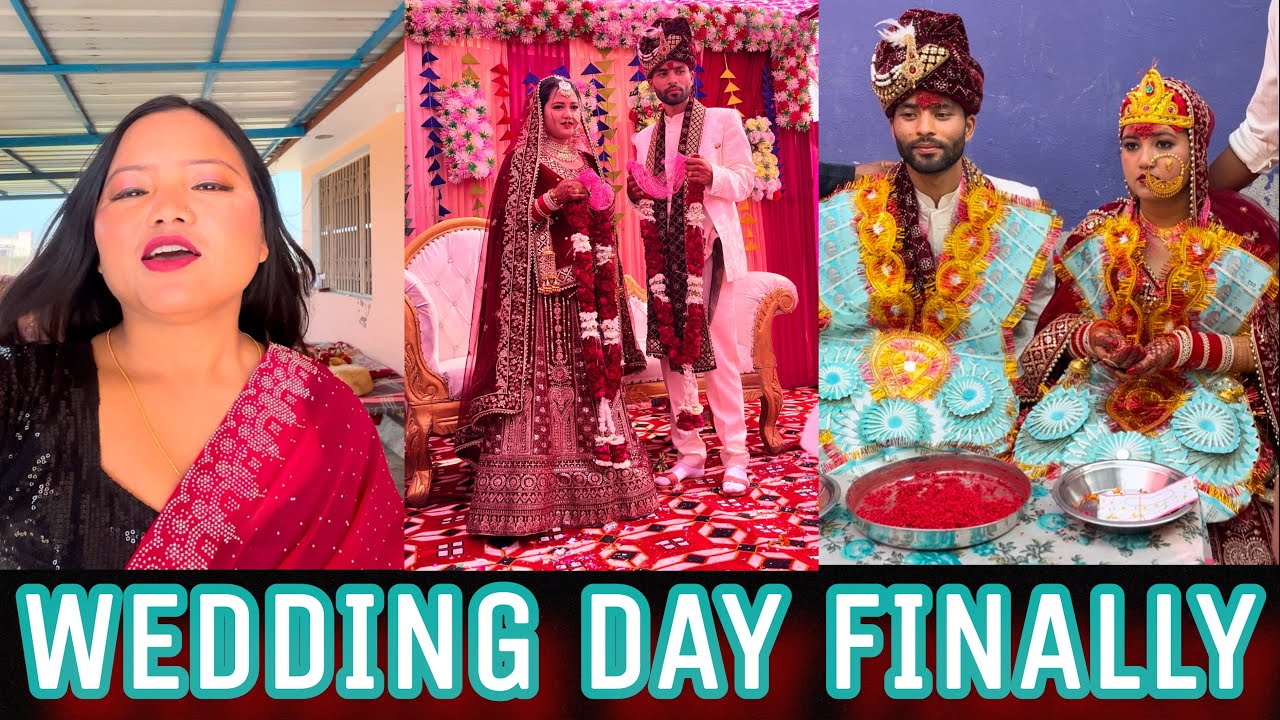 My friend’s Wedding Vlog❤️|| Uttrakhadi(Pahadi)Shadi || Manisha Gharti