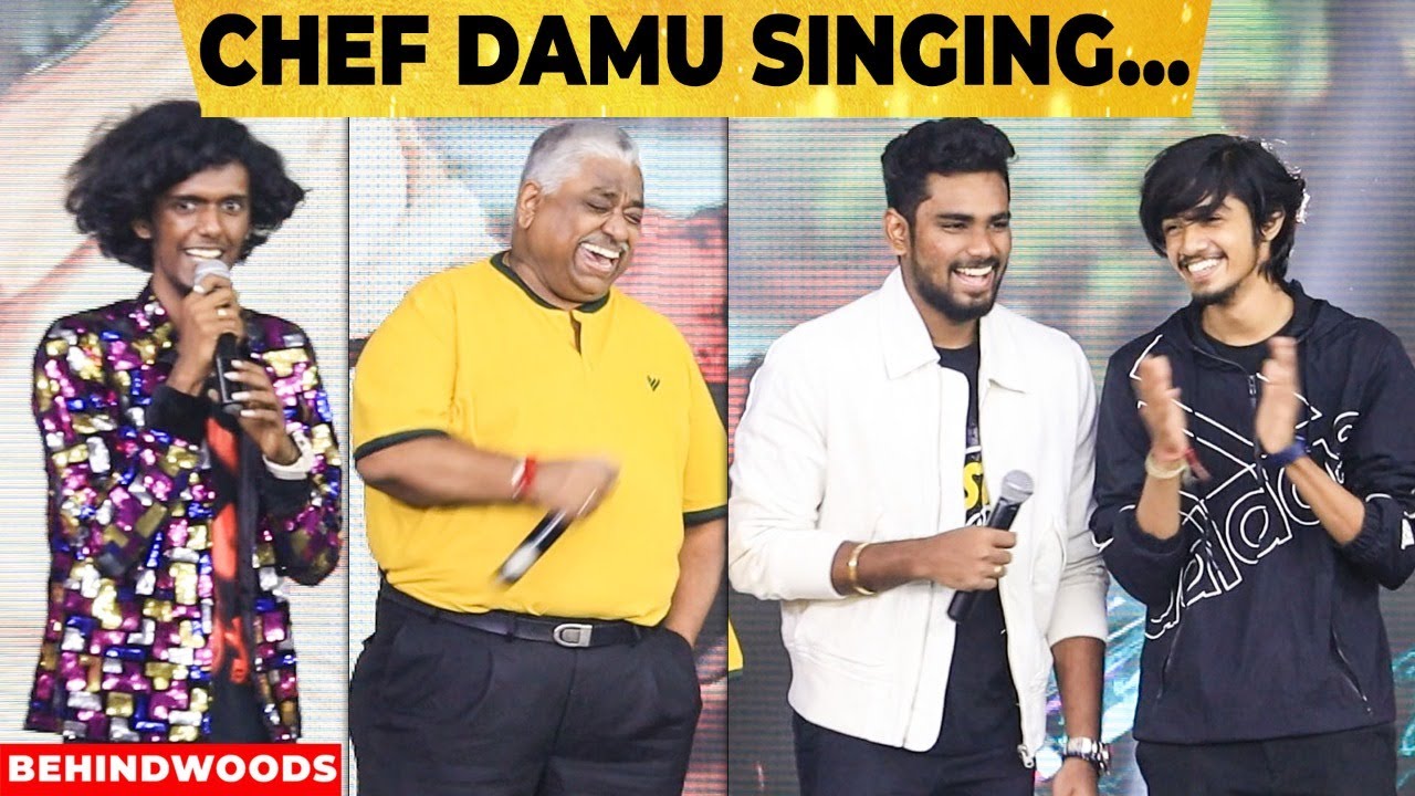Sam Vishal, KPY Bala, Chef Damu Atrocity Video 🤣 CHEF DAMU இவ்வளவு நல்லா பாடுவாரா
