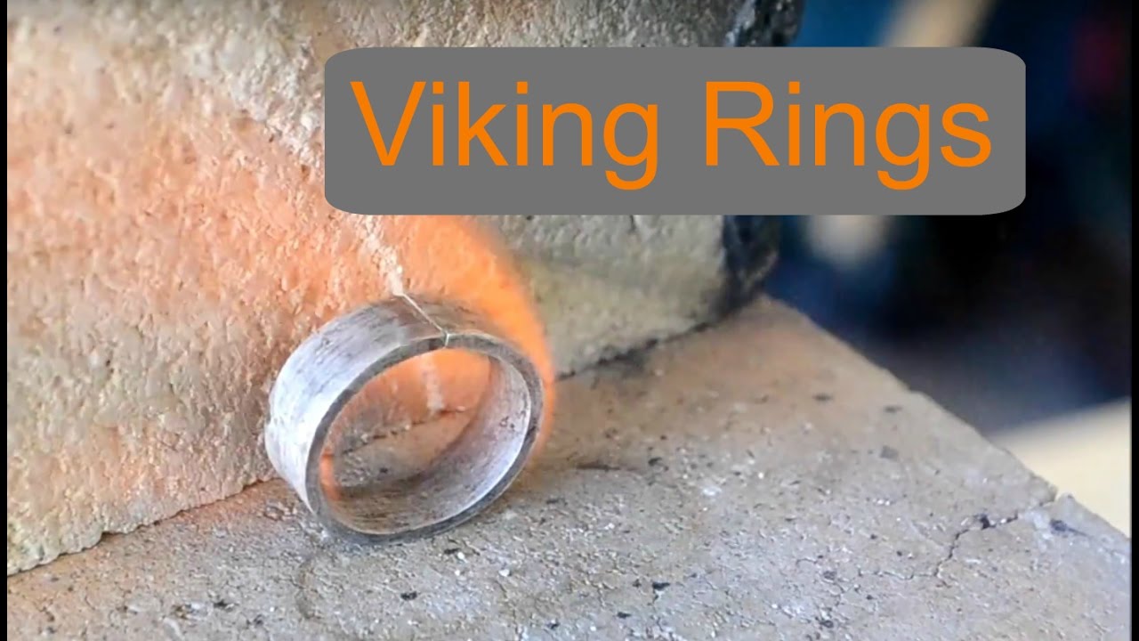 Silver Viking Rings, How I Make Them