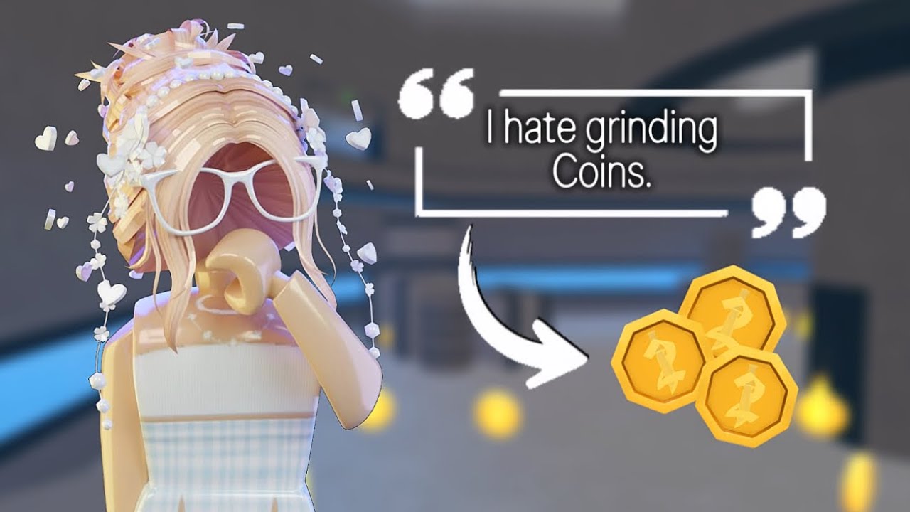 GRINDING COINS IN MM2!! 😁 *murder mystery 2*