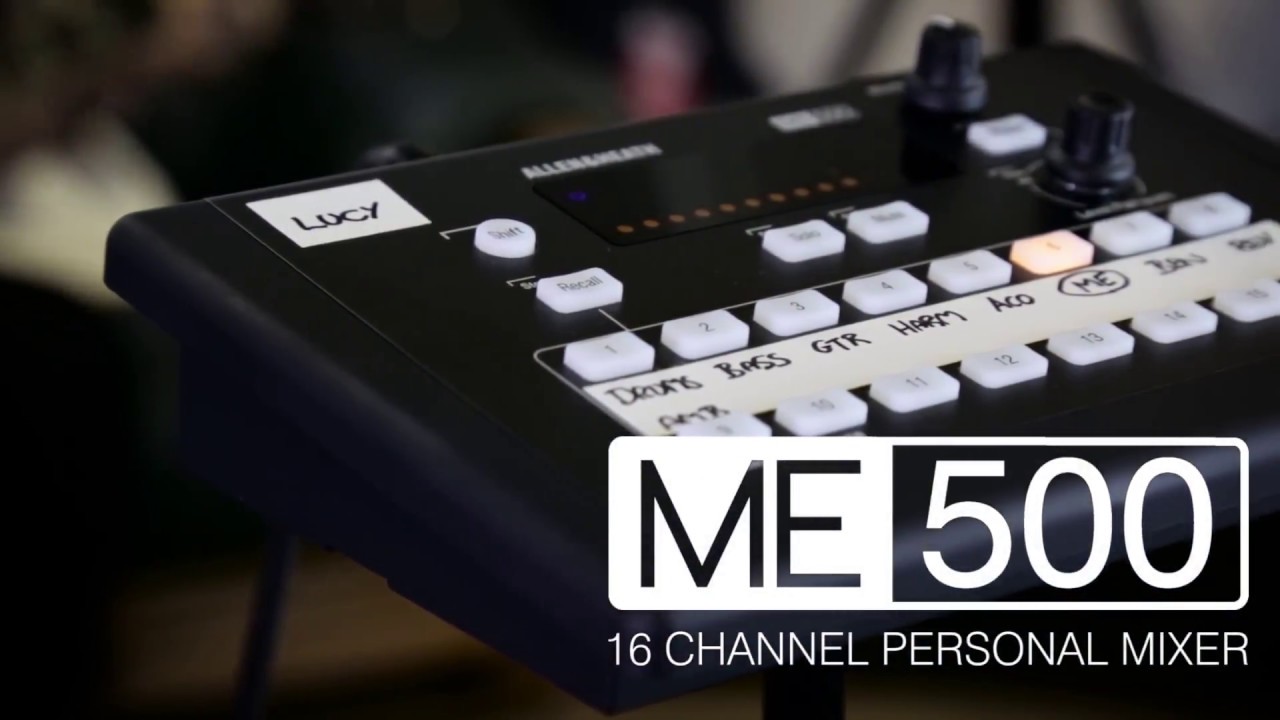 Introducing the ME 500 &ndash; 16 Channel Personal Mixer