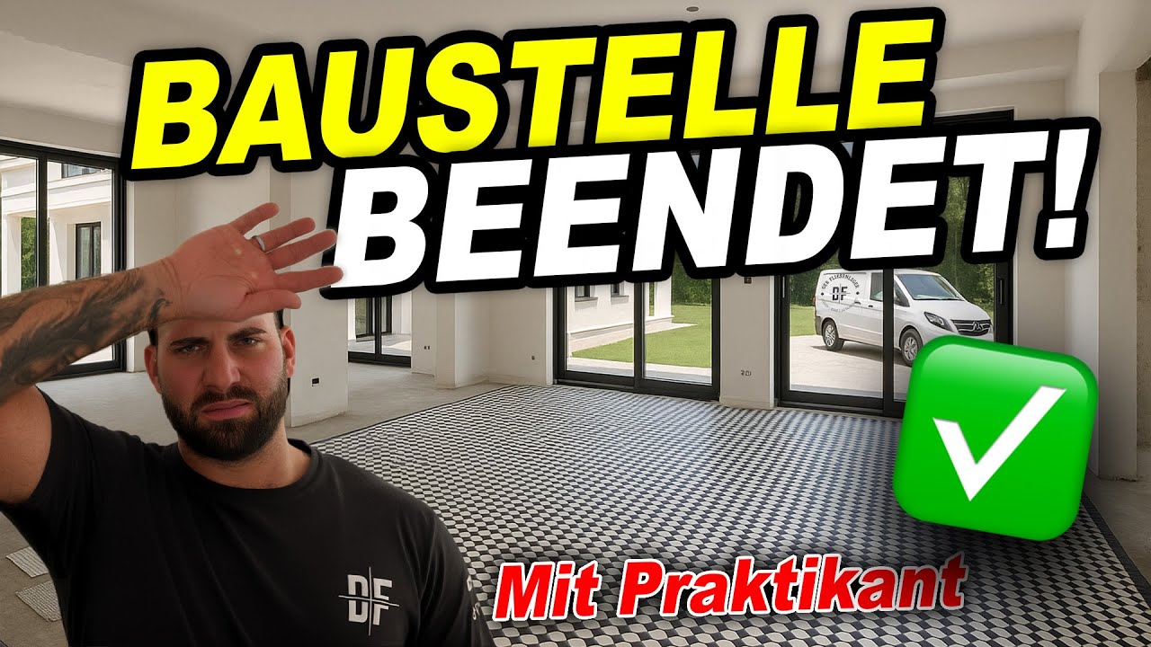 KNOPFMOSAIK in ARCHITEKTEN-VILLA! 🔥 Der letzte Feinschliff
