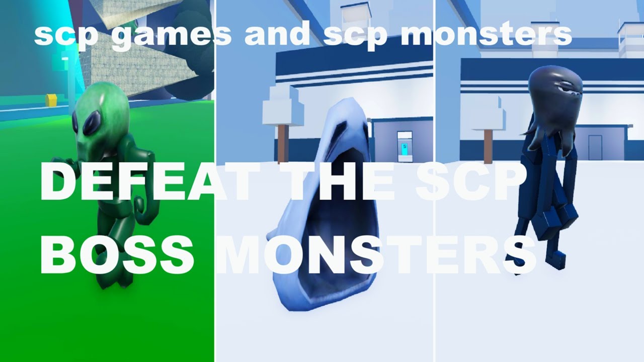 How to get DEFEAT THE SCP BOSS MONSTER BADGE in SCP GAMES AND MONSTER [UPDATE] ROBLOX !