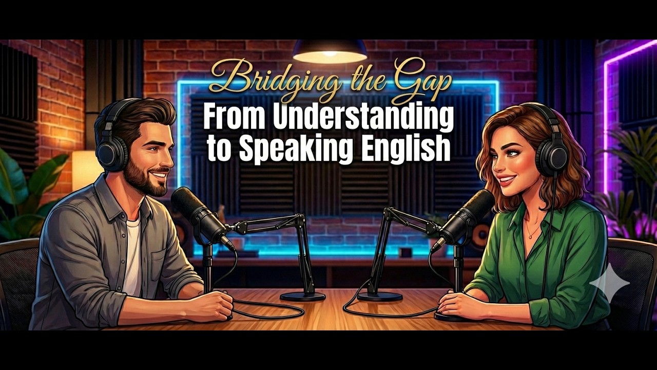 Bridging the Gap From Understanding to Speaking English (English podcast)