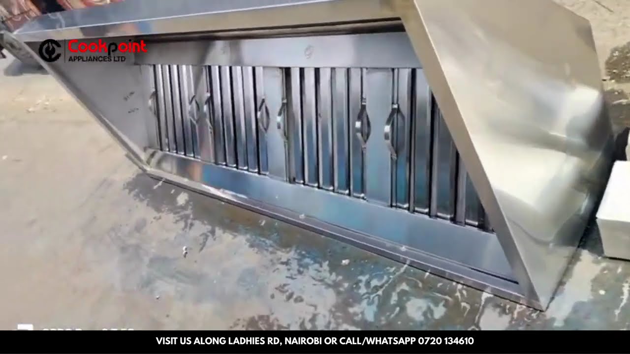 Commercial Kitchen Hood | Stainless Steel Exhaust Hood for Hotels & Restaurants