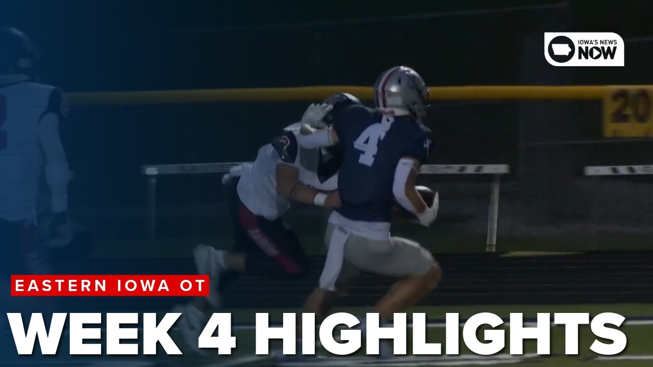 Eastern Iowa OT: 4-я неделя школьного футбола в Айове