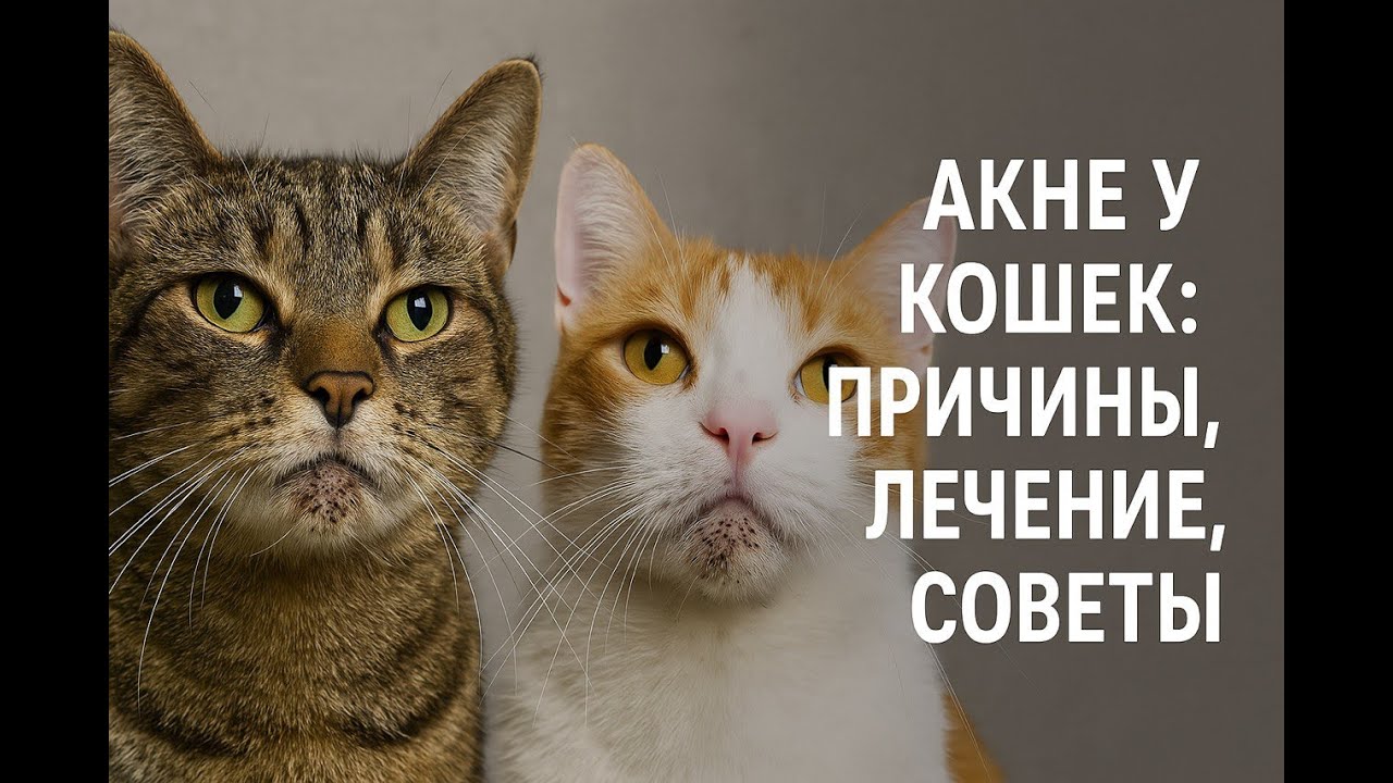Акне у кошки: черные точки типа грязи, угри и прыщи на подбородке. Причины, лечение, советы.