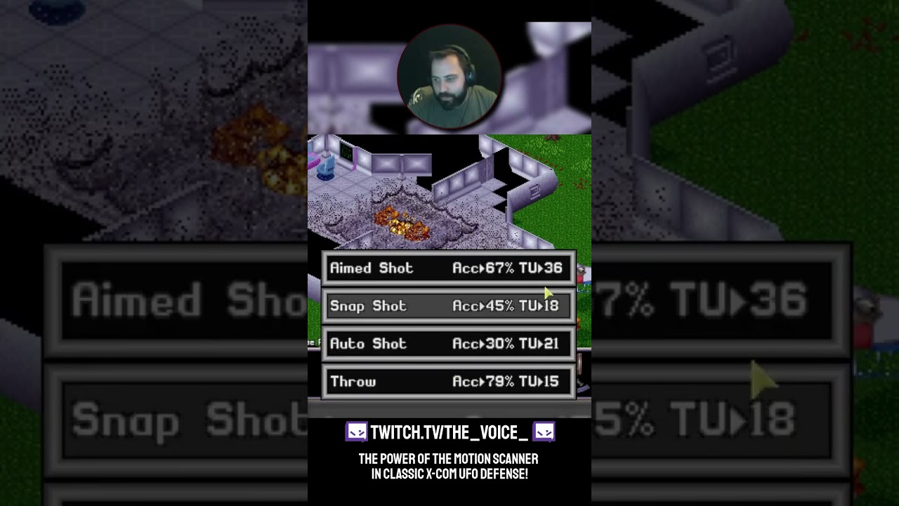 The power of the Motion Scanner in Classic X-COM: UFO Defense! #shorts #xcom #gaming #funny #amazing