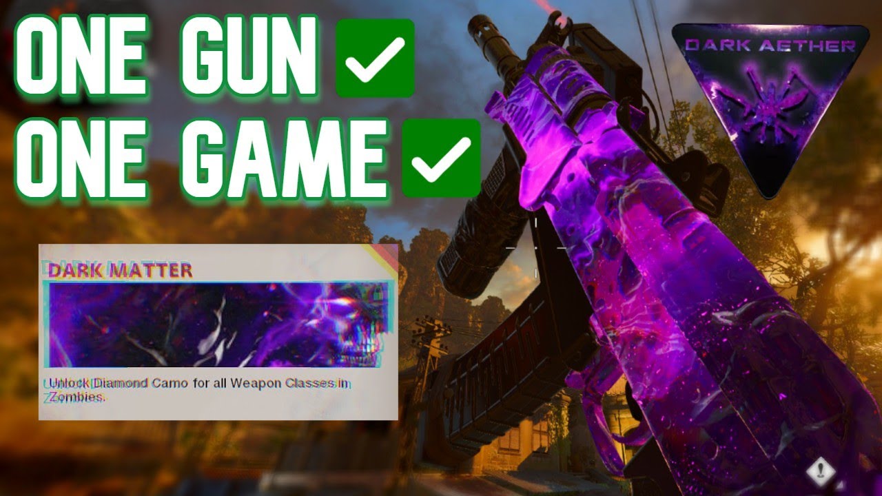 NEW Fastest Way To Unlock Dark Aether Camo (Cold War Firebase Z)