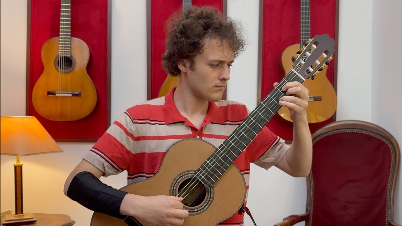 Sébastien Canard-Volland plays Lettre à soi-même by Roland-Dyens on a 2024 Hyeong Geon Lee