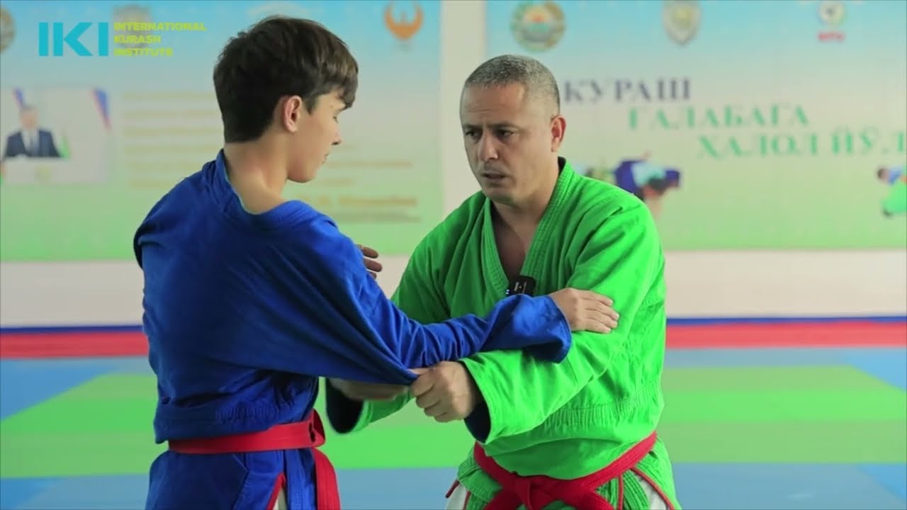 Kurash Usul: Group 2 - Bardor, Technique 5 - Chonqayma.