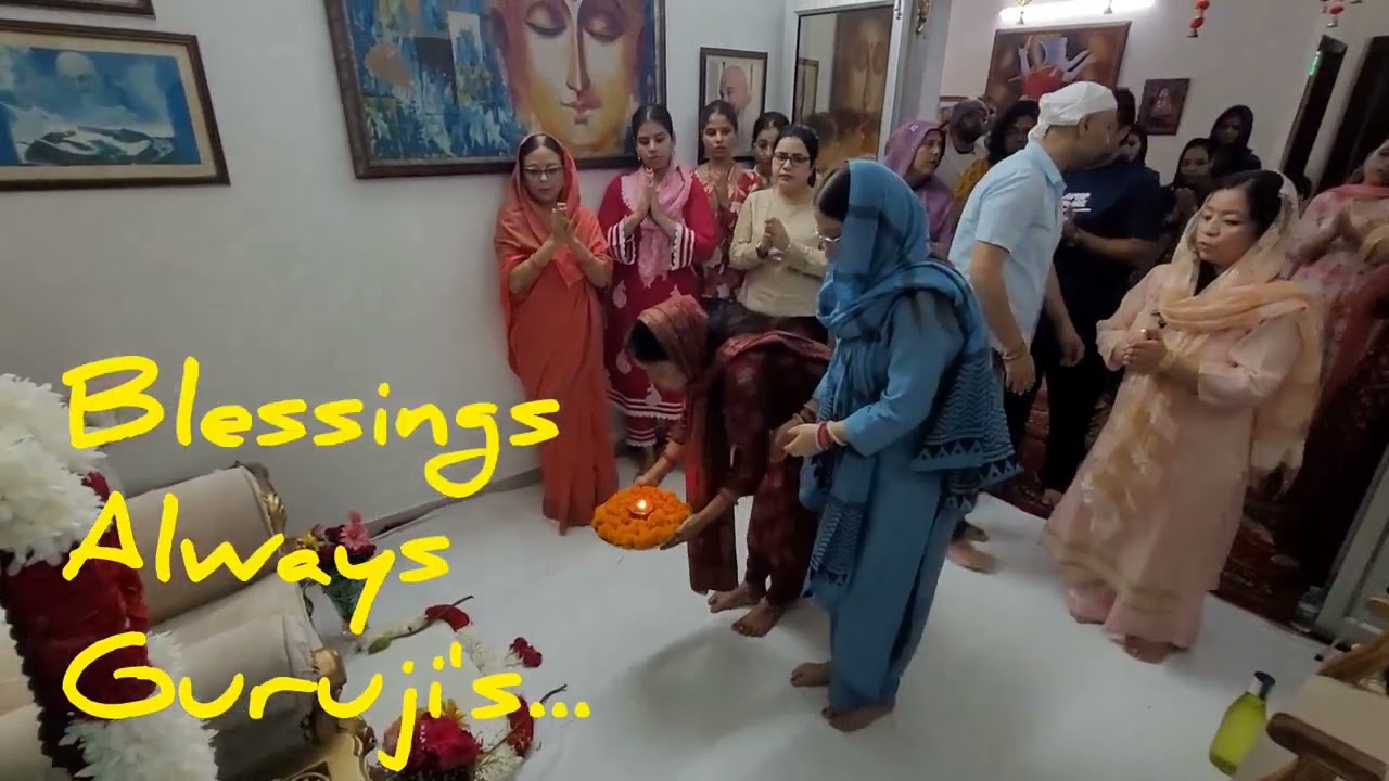 Diwali Satsang on 19.10.2025 at Guruji's Darbar, B-944, Green Fields Colony, Faridabad 