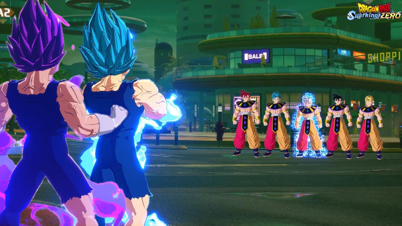 Vegeta Majin Vs Future Gohan GOD! Dragon Ball Sparking Zer