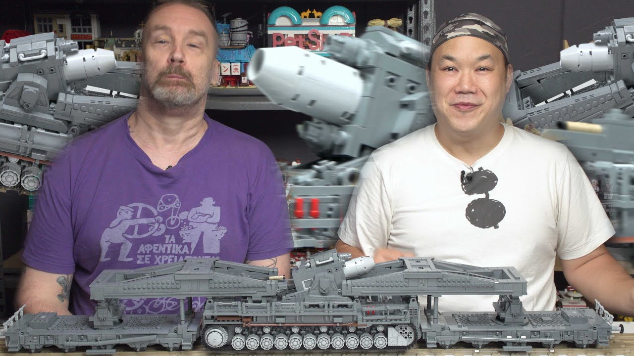 Karl Heavy Tank Carronade Mortar | Panlos Brick Review 628008