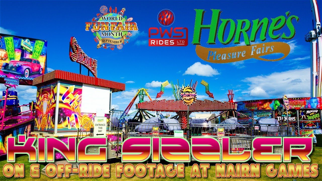 Hornes Pleasure Fairs PWS King Sizzler, Nairn Games 2022