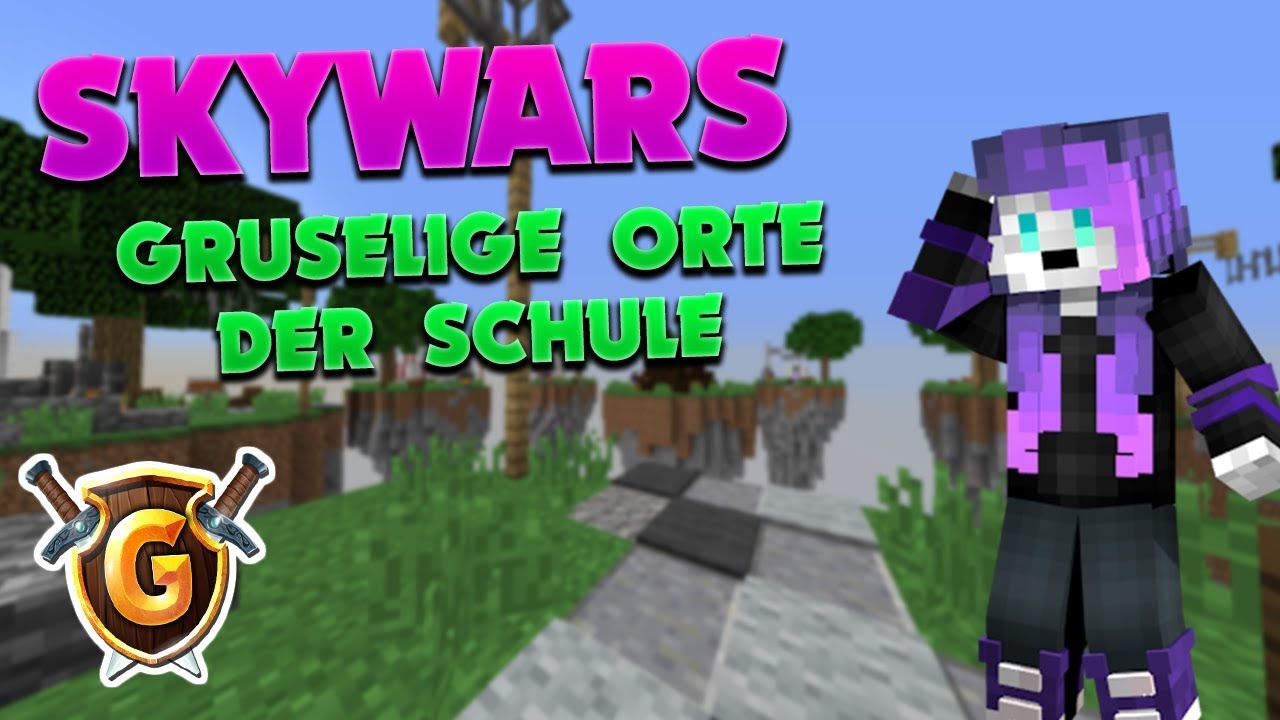 Schulstory: Gruselige Orte  | Minecraft Skywars | BlackTamaskan