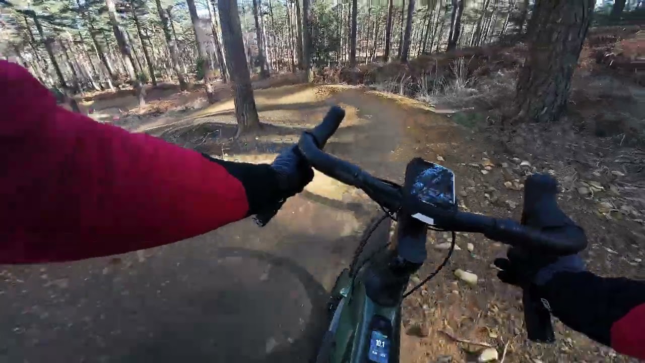 Gravel ride on Specialized Creo 2 riding all the Swinley Blue trails except for the closed Blue 7