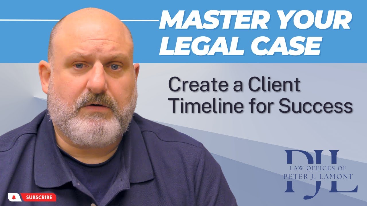 Master Your Legal Case: How to Create a Client Timeline for Success