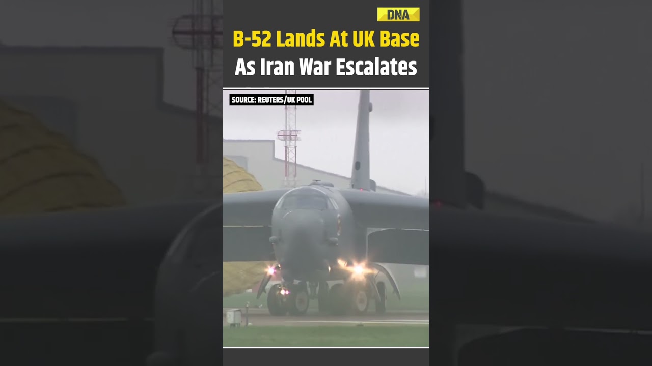 Iran Israel War: US B-52 Bomber Lands At UK Air Base As Iran Conflict Escalates | US Iran War