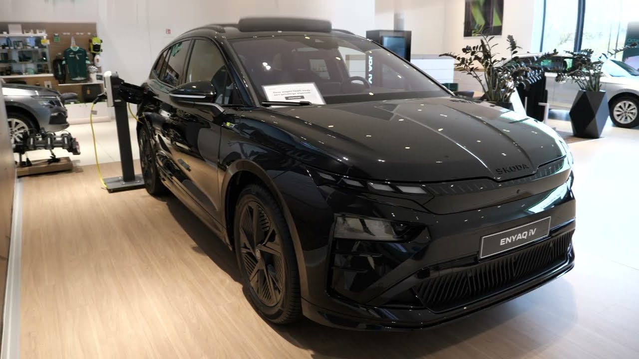 Наконец-то представлена ​​потрясающая эволюция Skoda Enyaq 2026 года! #skoda #enyaq #skodaenyaq #...