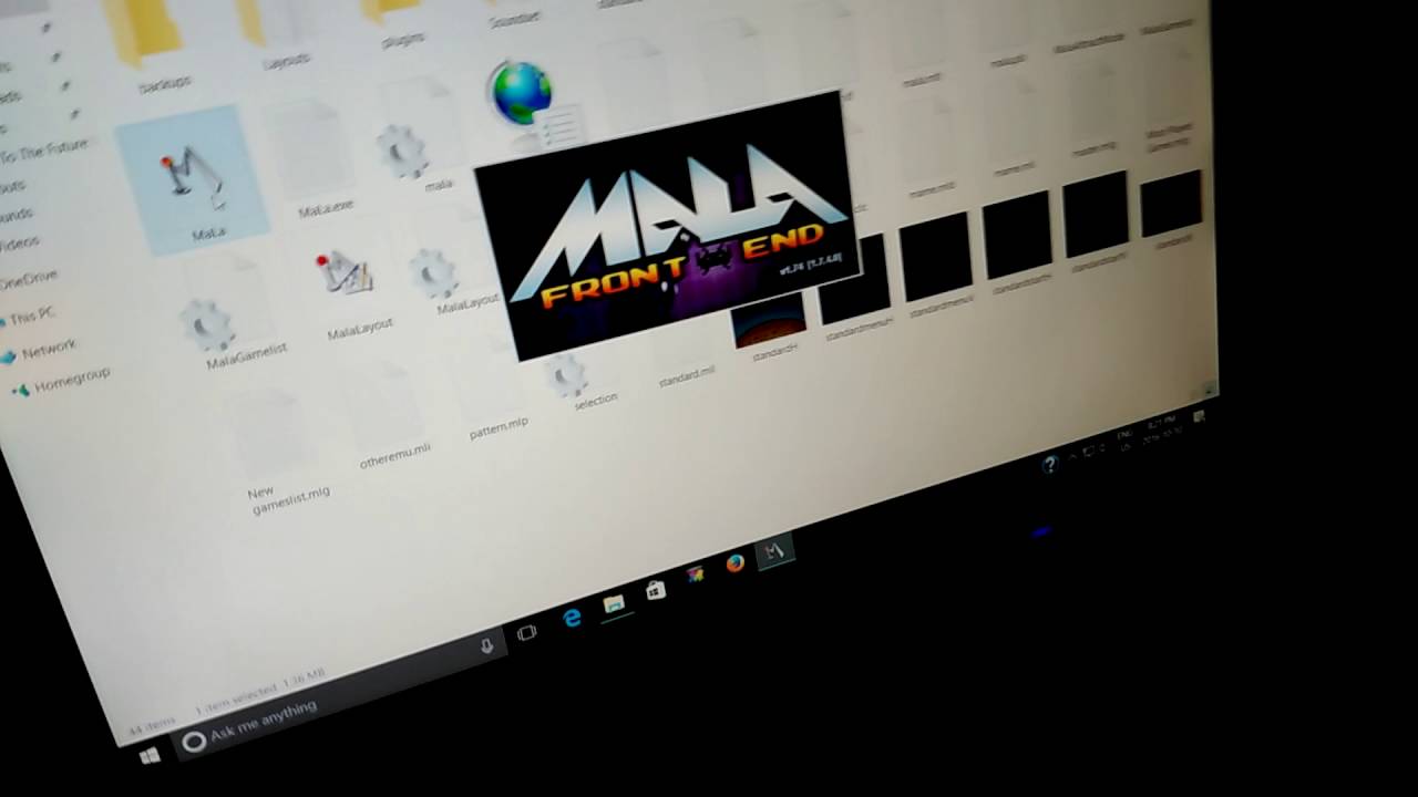 Custom Back To The Future Mala layout