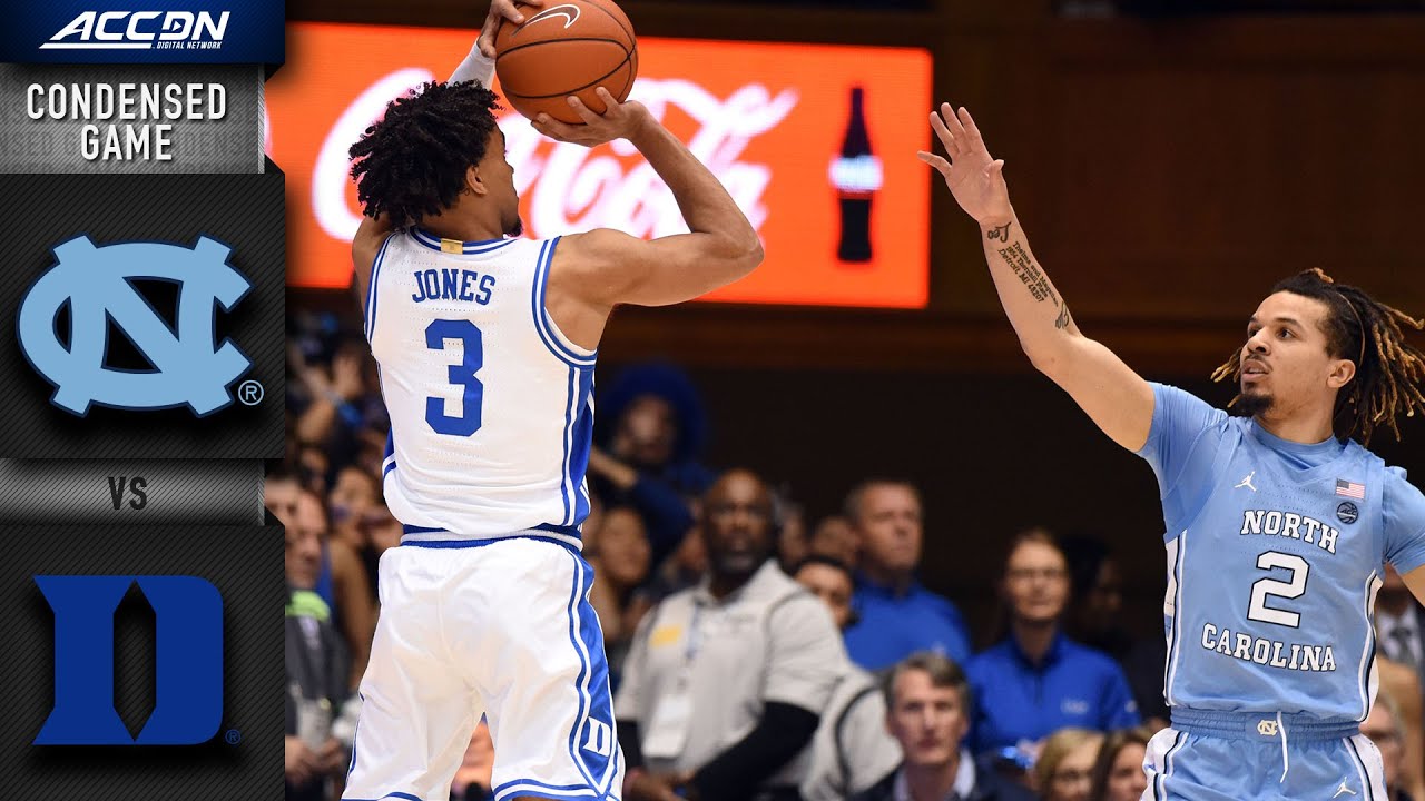 North Carolina vs. Duke Condensed Game | 2019-20 ACC Men's Basketball