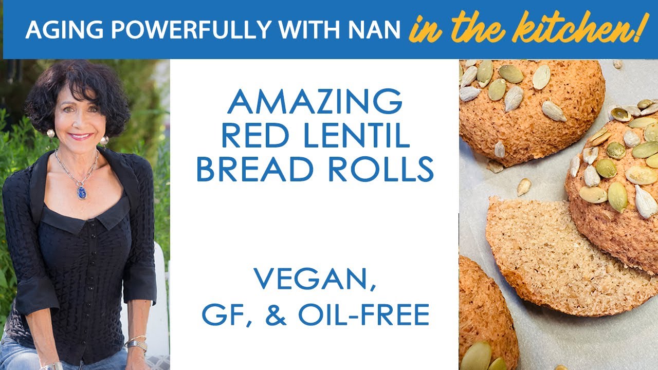 Amazing Red Lentil Bread Rolls—Gluten Free