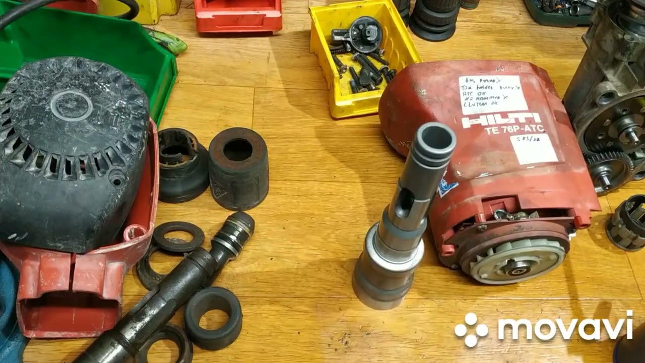 HIlTI te76ATC repair , service , new tool holder.S83/22. Alex.IRL.