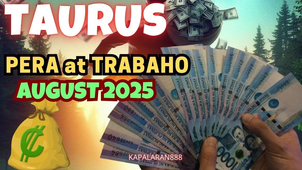 WOW! RISING FROM PROBLEMS ♉️ TAURUS 💰🤑💸 AUGUST 2025 MONEY/CAREER TAGALOG TAROT #KAPALARAN888