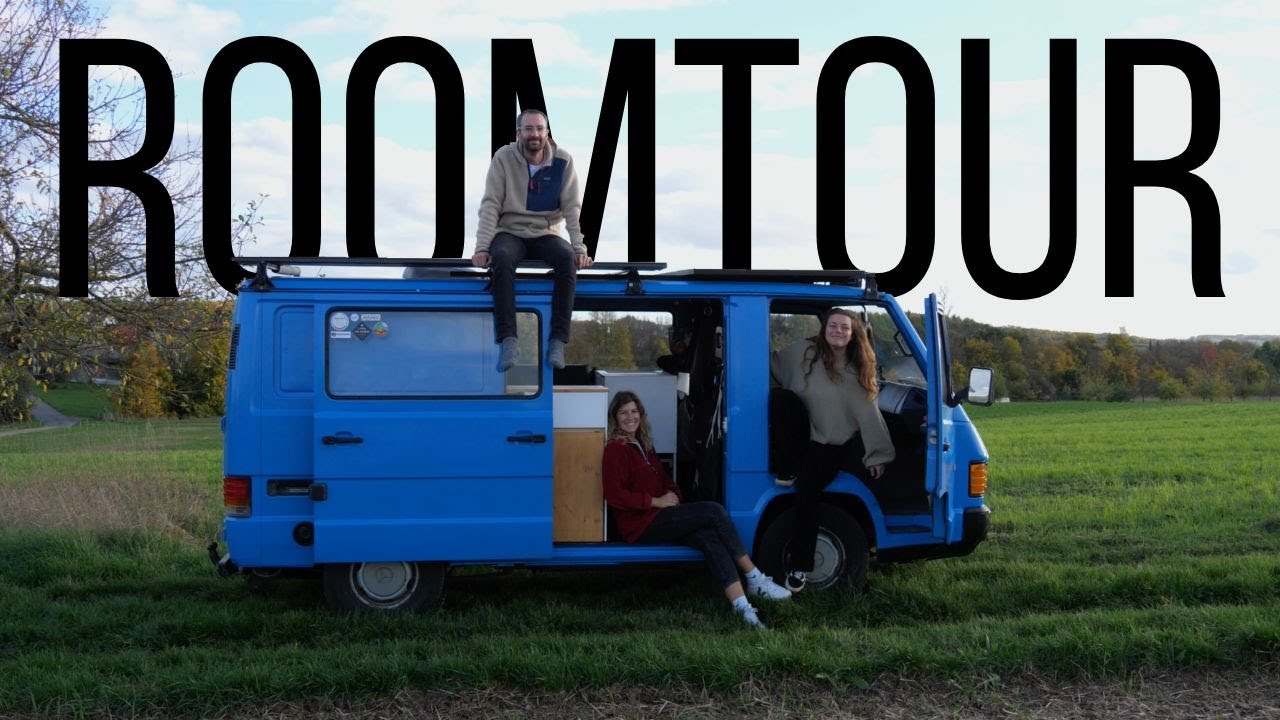 Camper Roomtour MB100 | Mobiles Homeoffice | Selbstausbau und Restaurierung