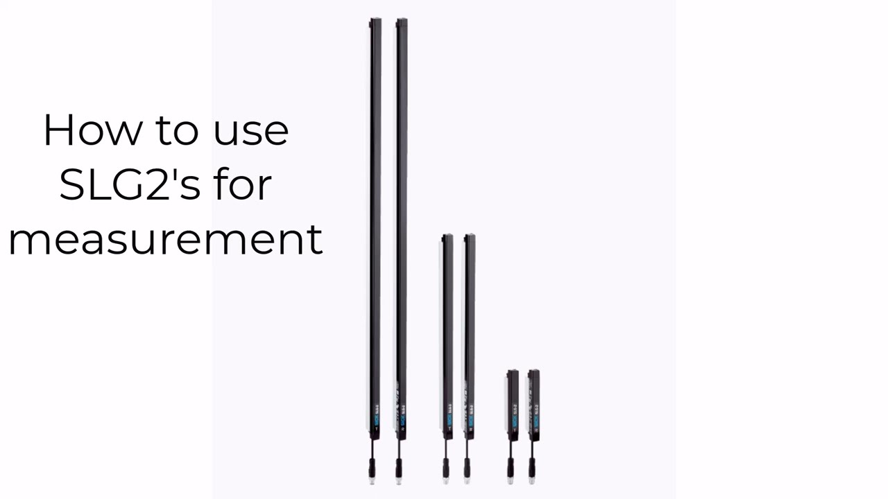 Using SICK SLG2's for box measurement & position