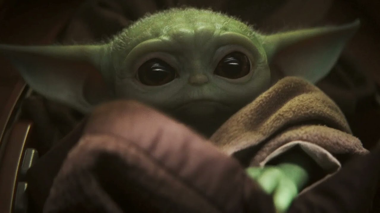 3 Minutes of a cute Baby Yoda