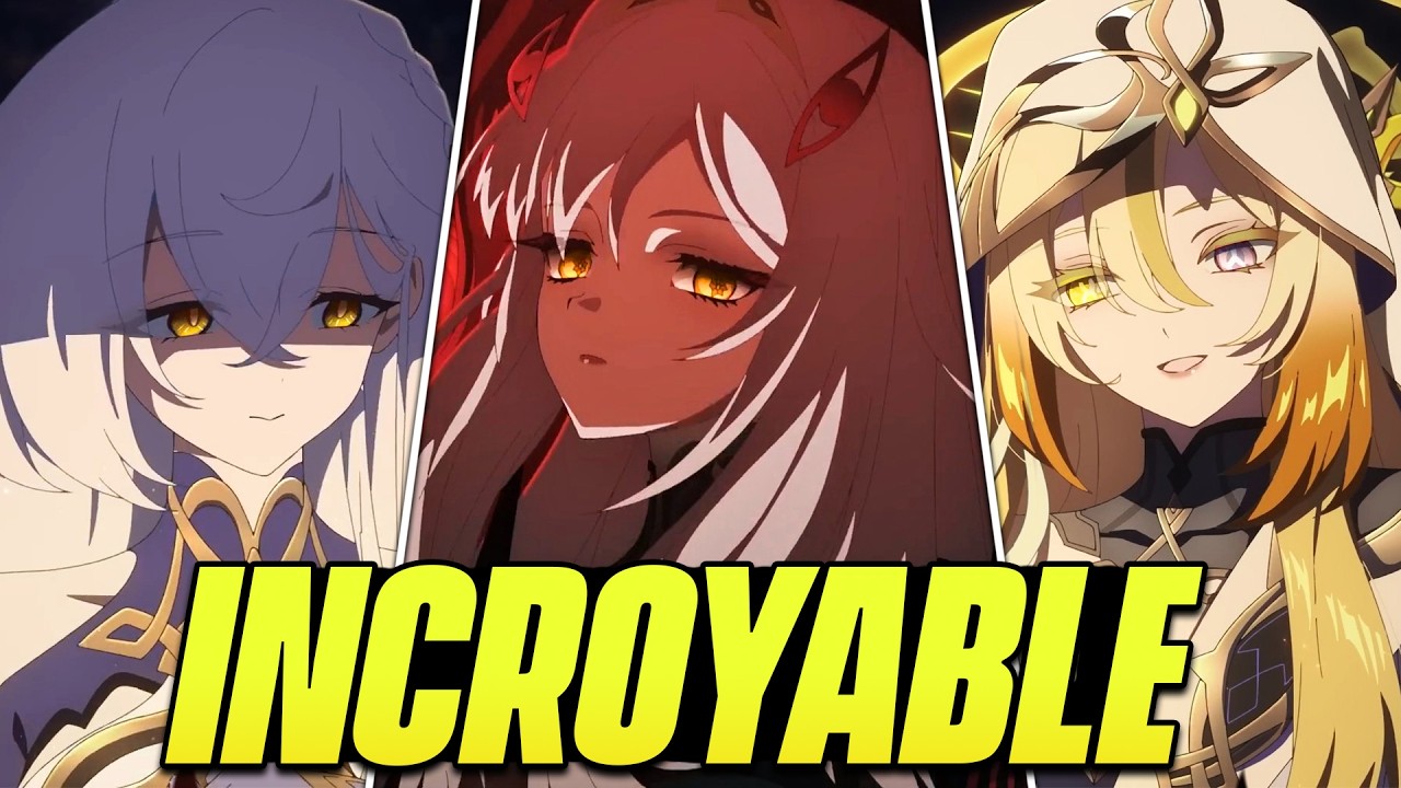 SURPRISE D'HOYOVERSE ! 5 PERSOS : Ronova, Rhinedottir, Istaroth et COLUMBINA à Nod-Krai (Genshin)