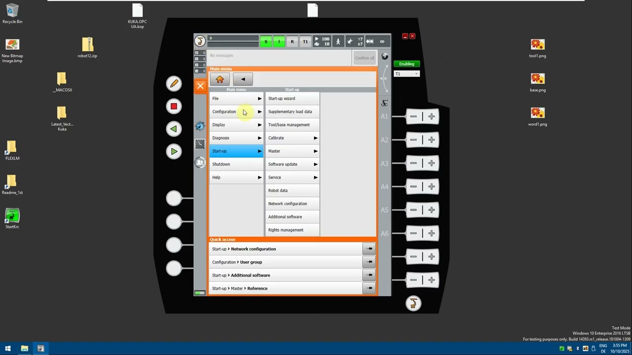 How to configure OPC UA in KUKA ROBOT