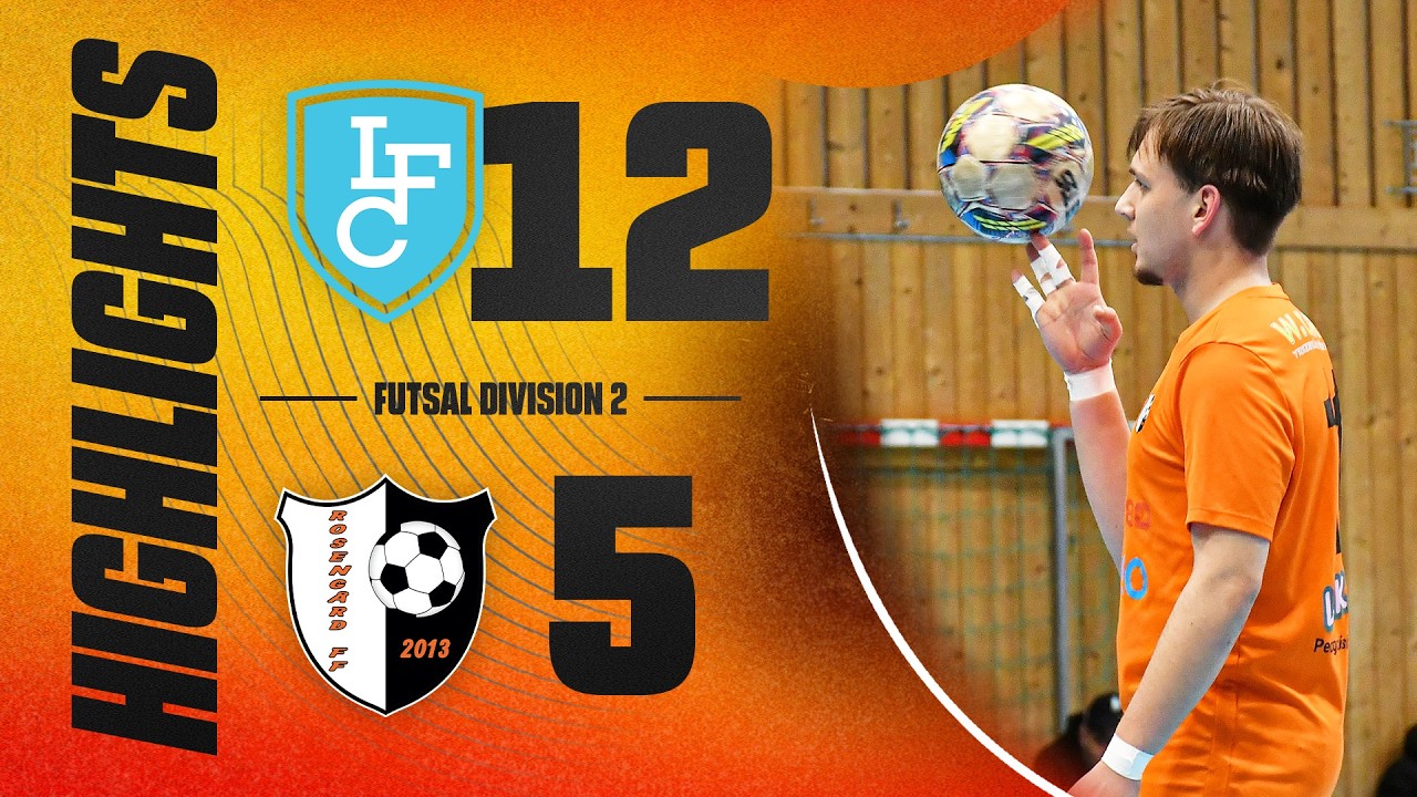 Highlights | Futsal: Lund FC 12-5 Rosengård FF
