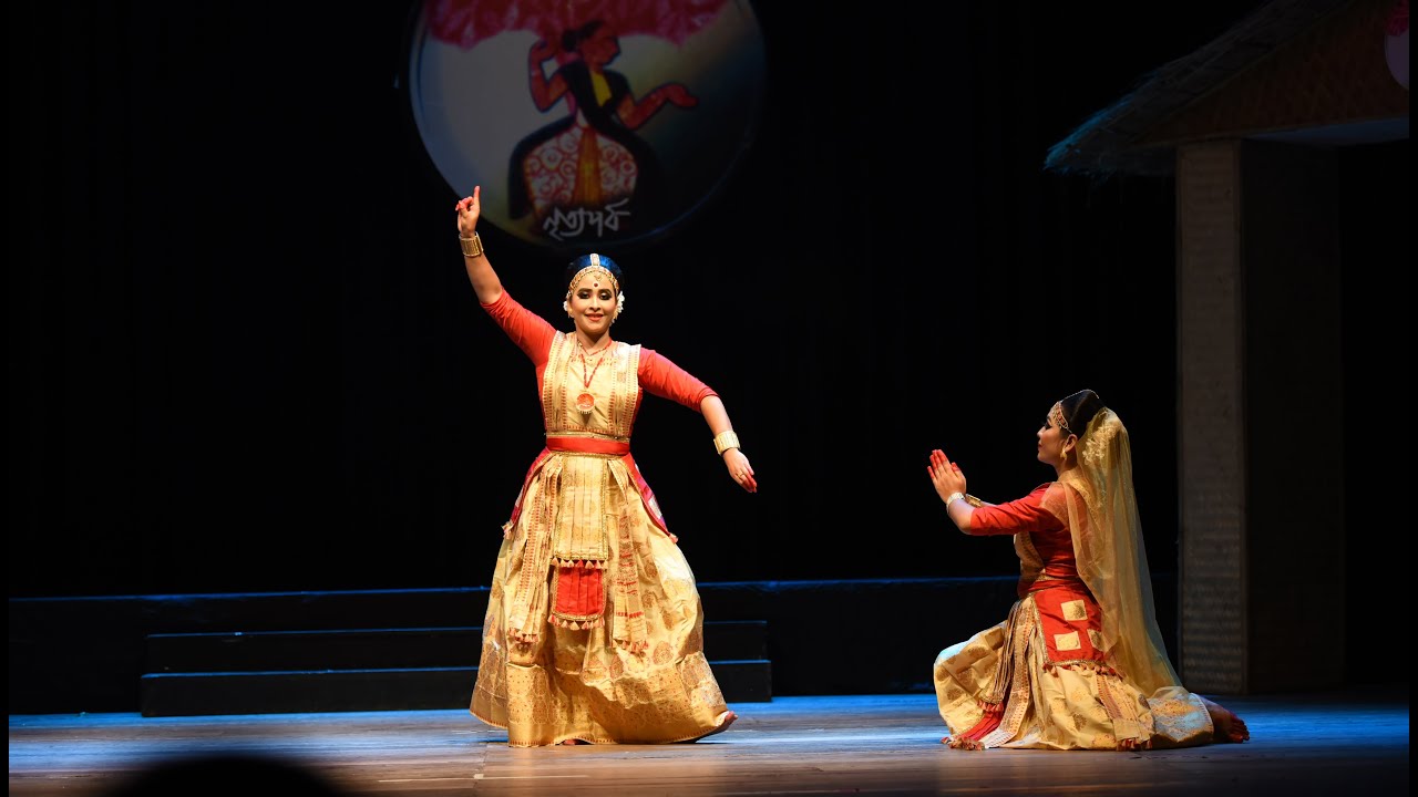 Nritya Parva 2022 , Sattriya Dance Performed by Mimon Mahanta and Ritumoni pator