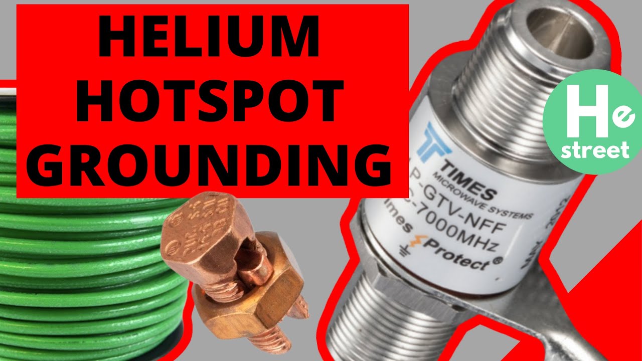 Helium Antenna Grounding | Easy Antenna Install RAK 8 dBi