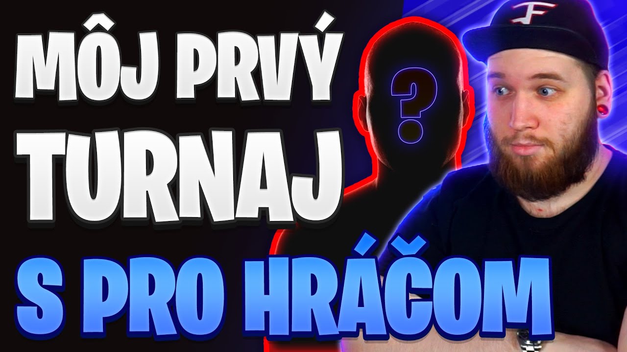 MÔJ PRVÝ TURNAJ😨S PRO Hráčom!