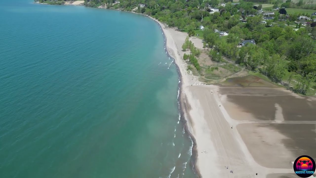 Massive Fusion - DJI - 4K - Discover Ontario - Leamington Beach and surrounding area