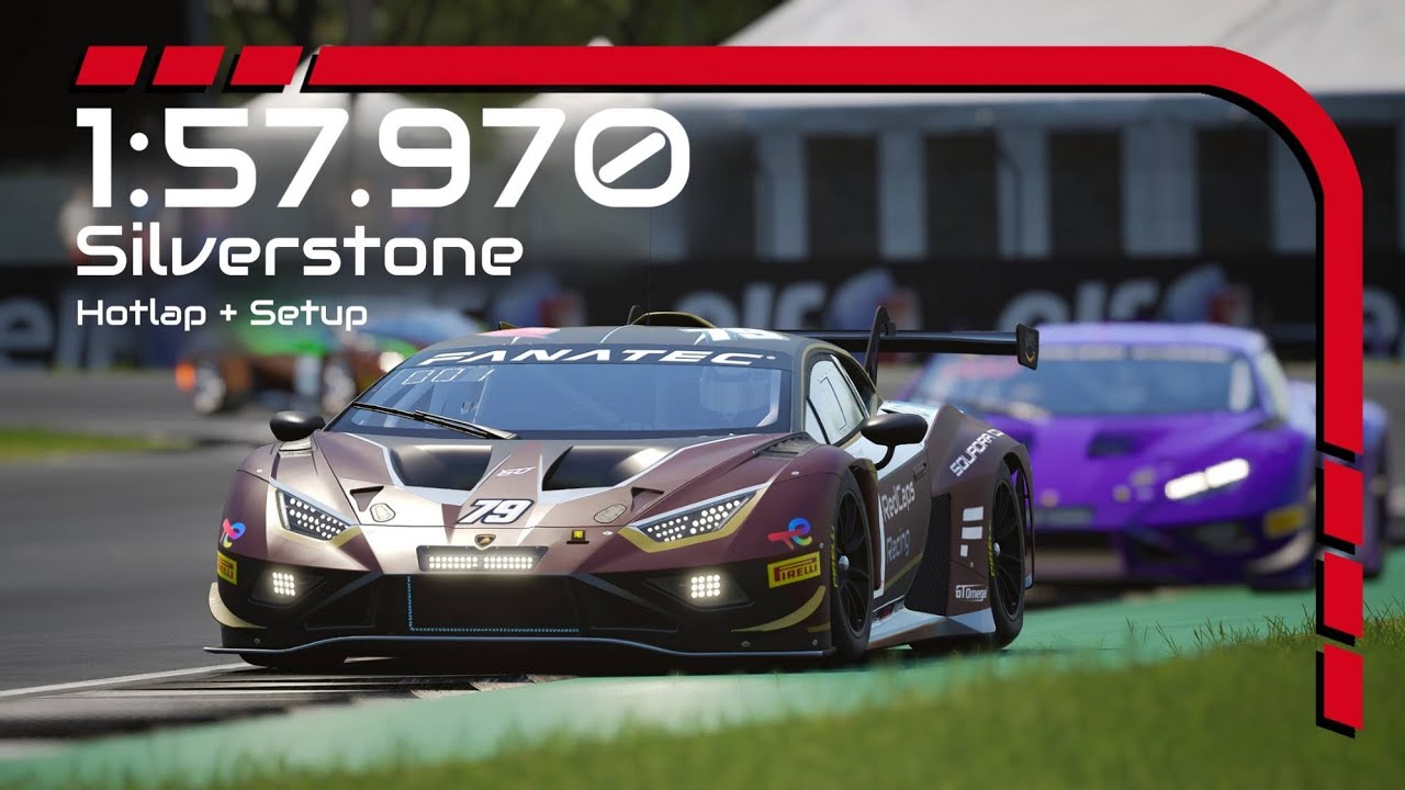 Silverstone - 1:57.970 | ACC Hotlap + Setup | Lamborghini Huracan GT3 EVO2