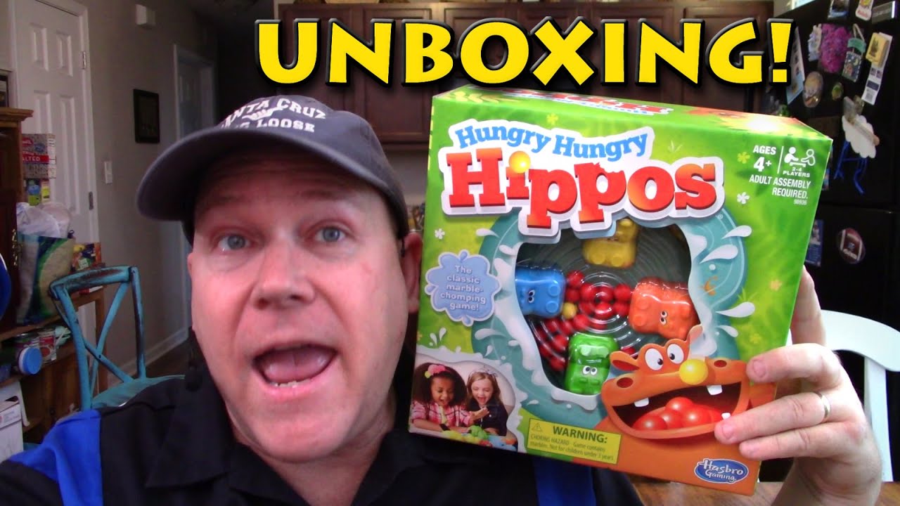 HUNGRY HUNGRY HIPPOS 2023: распаковка, история и советы! — Dandy Fun House, эпизод 27