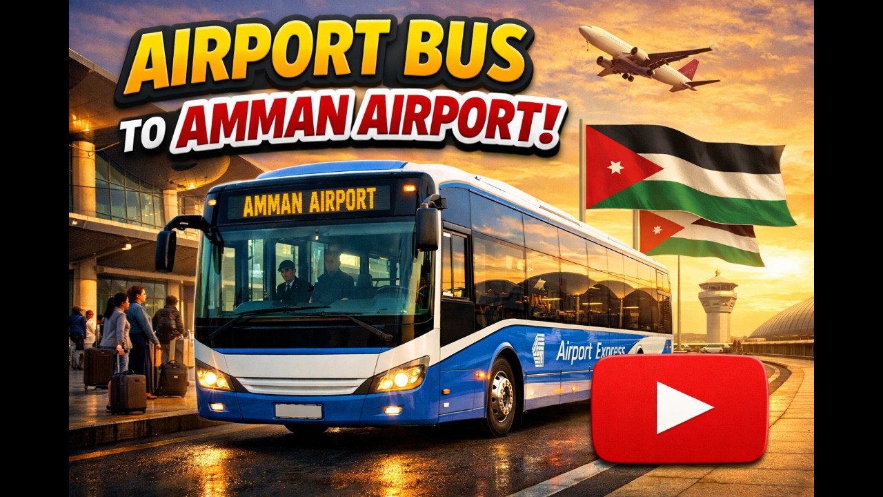 airport bus from Amman busstation to the airport