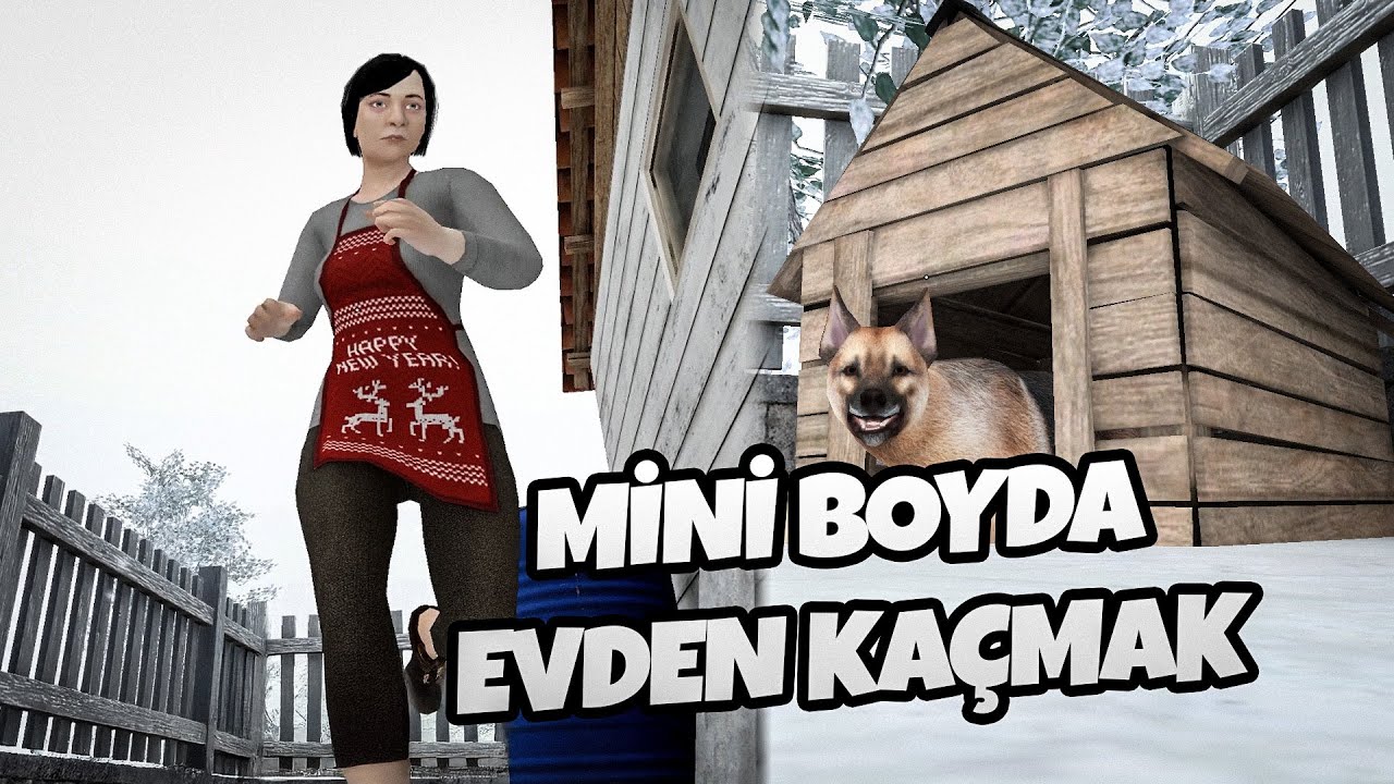 MİNİ BOYDA EVDEN KAÇMAYA ÇALIŞTIM! - Schoolboy Runaway Stealth